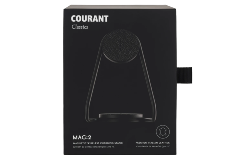 Courant MAG 2 Classics Wireless MagSafe Charging Pad - Black
