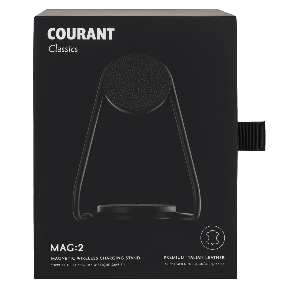 Courant MAG 2 Classics Wireless MagSafe Charging Pad - Black