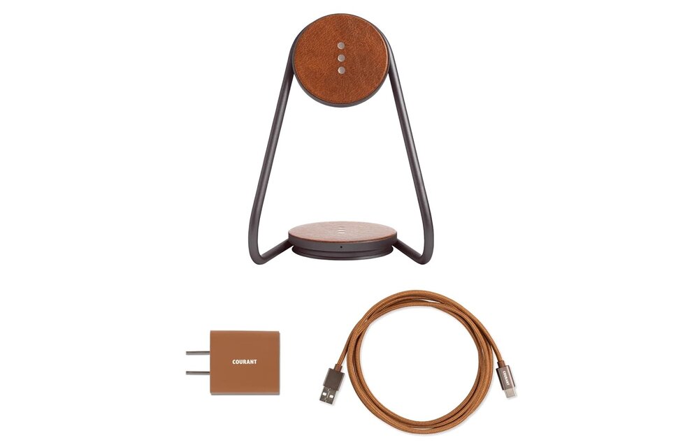 Courant MAG 2 Classics Wireless MagSafe Charging Pad - Sadle