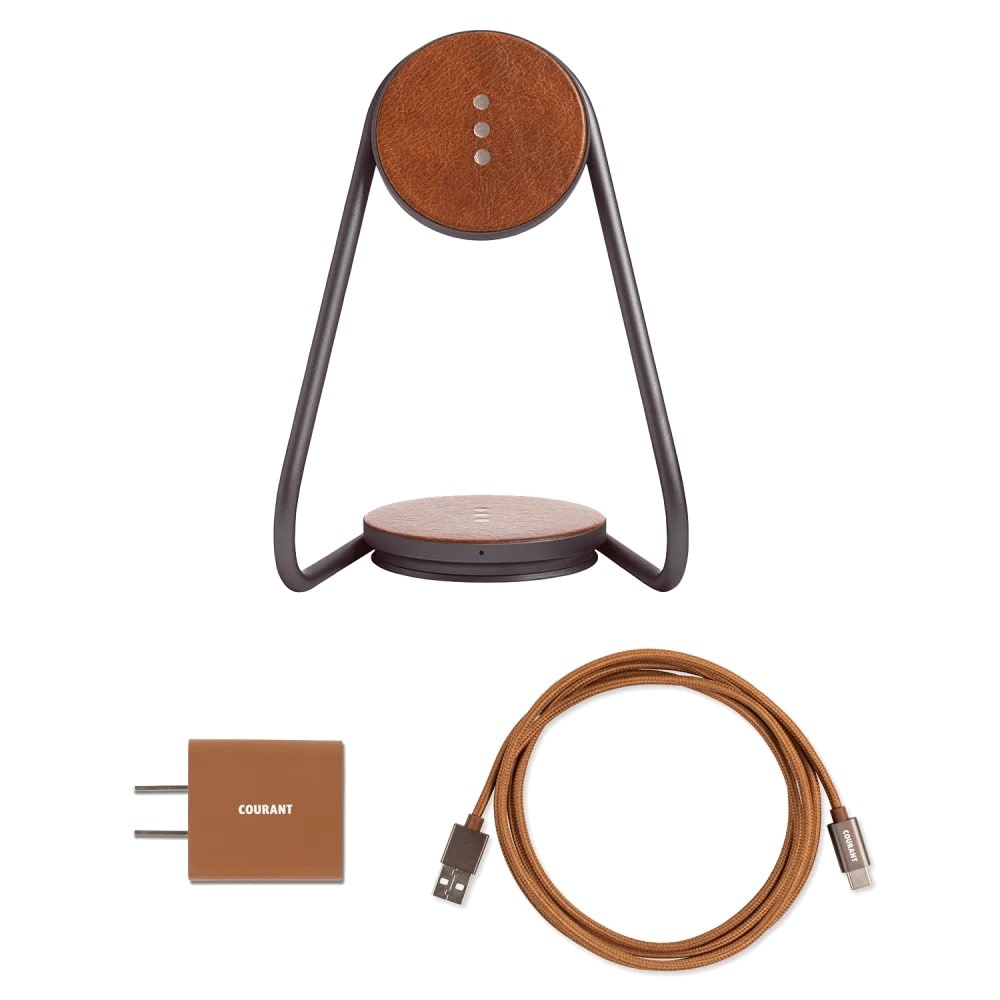 Courant MAG 2 Classics Wireless MagSafe Charging Pad - Sadle