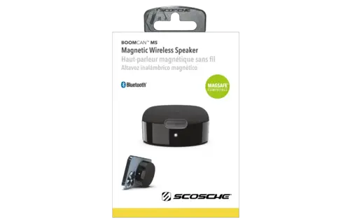 Scosche boom CAN MagSafe Portable Wireless Speaker - Black