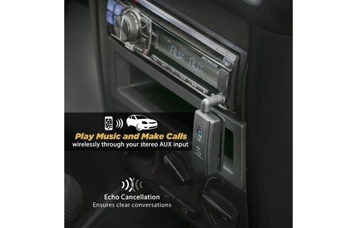 Scosche Universal Bluetooth Wireless Audio Receiver - Black