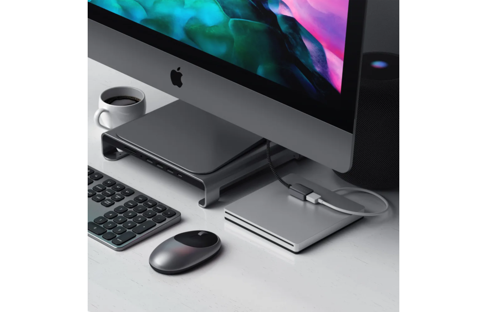 Satechi USB A 3.0 to USB C Adapter - Space Gray