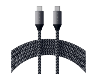 Satechi USB C to USB C 100W Cable 2m - Space Gray