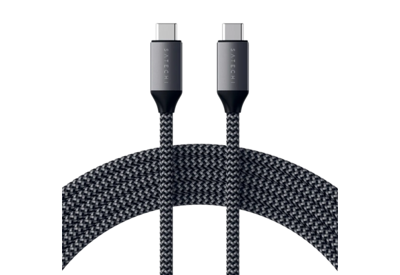 Satechi USB C to USB C 100W Cable 2m - Space Gray