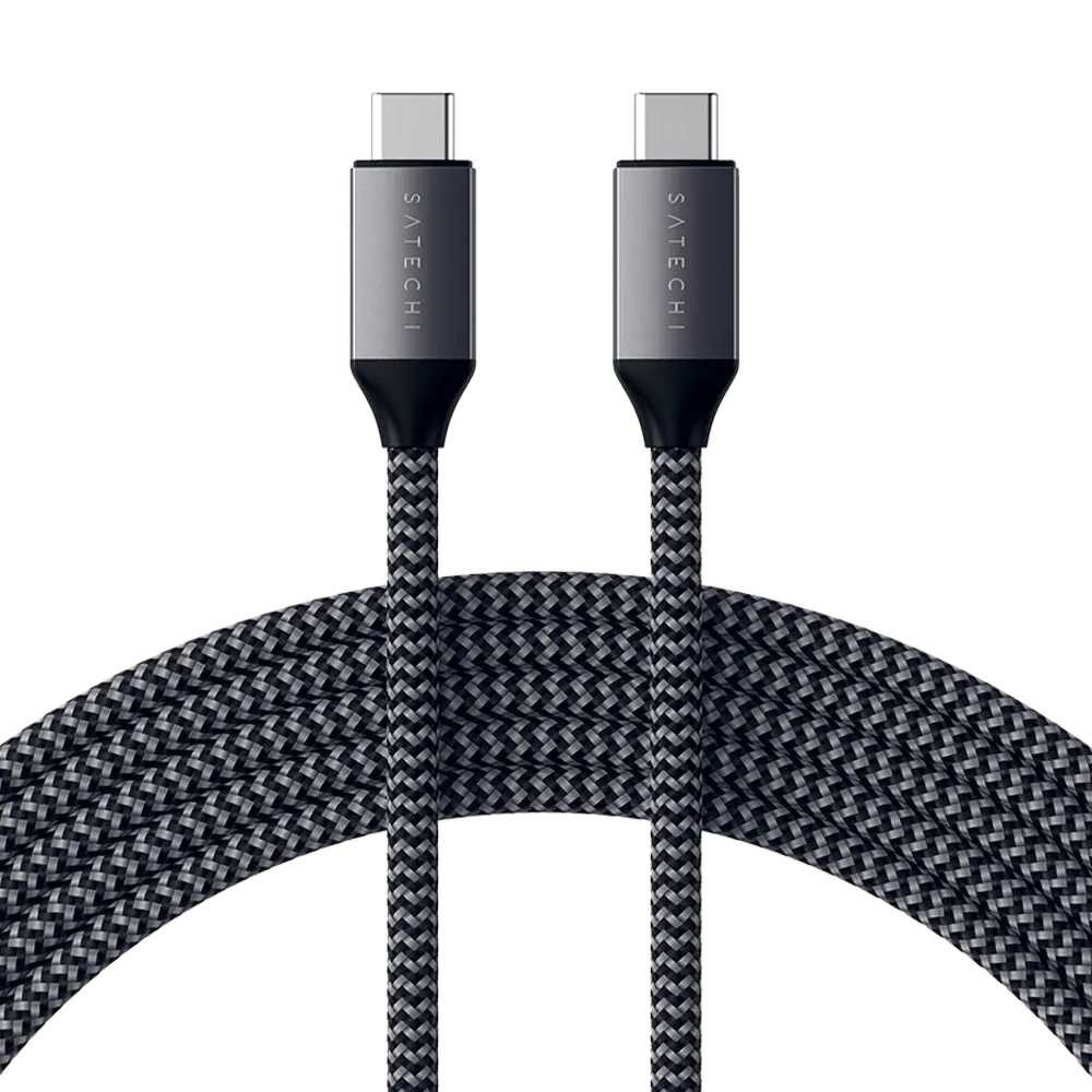 Satechi USB C to USB C 100W Cable 2m - Space Gray