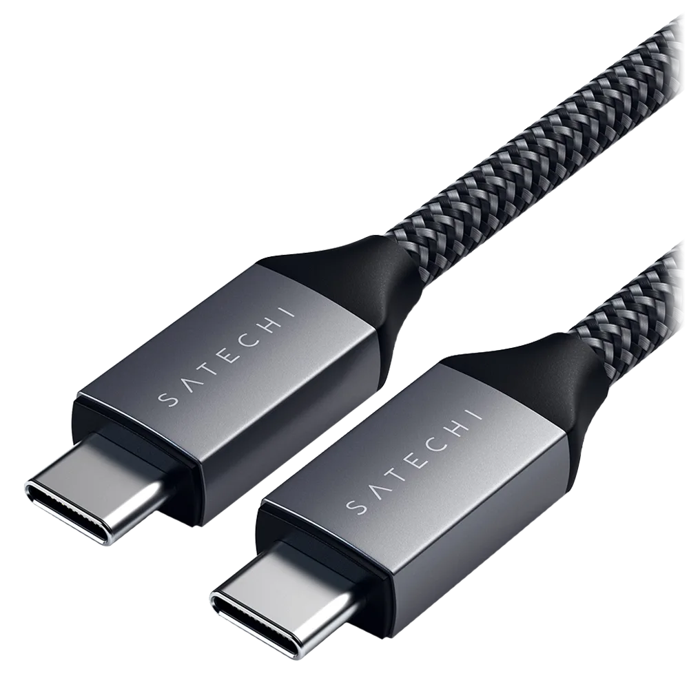 Satechi USB C to USB C 100W Cable 2m - Space Gray
