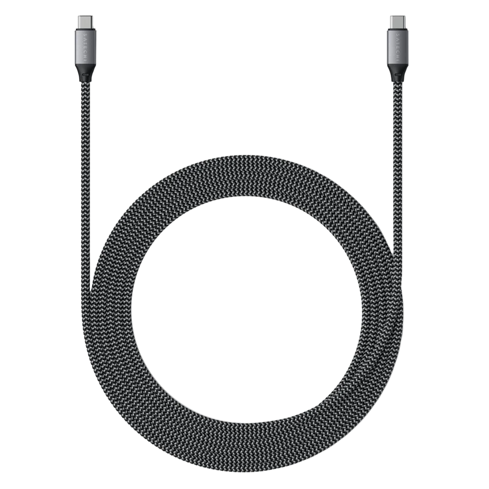Satechi USB C to USB C 100W Cable 2m - Space Gray