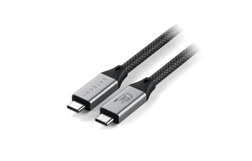 Satechi USB C 4 Pro 240W Type C Cable 1.2m - Space Gray