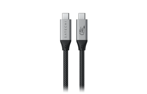 Satechi USB C 4 Pro 240W Type C Cable 1.2m - Space Gray