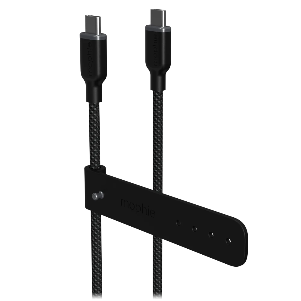 Mophie Charge Stream USB-C to USB-C 60W Cable 6ft/2m - Black