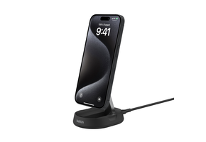 Belkin Boost Charge Pro Convertible MagSafe Wireless Charging Stand with Adapter - Black