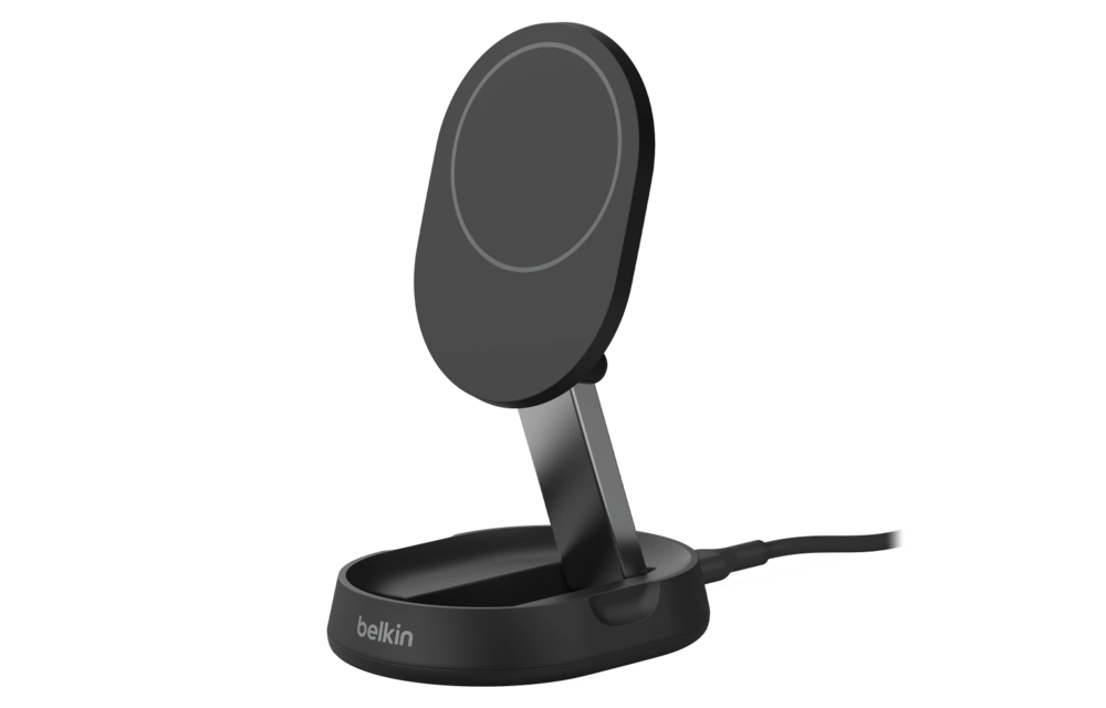 Belkin Boost Charge Pro Convertible MagSafe Wireless Charging Stand with Adapter - Black