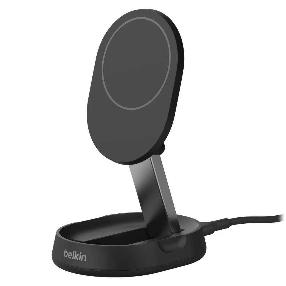 Belkin Boost Charge Pro Convertible Magnetic Wireless Charging Stand with Qi2 15W - Black