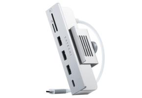 Satechi USB C Clamp Hub for Apple iMac 24inch - Silver