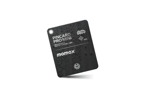 Momax Pincard Pro Mini Tracker - Black