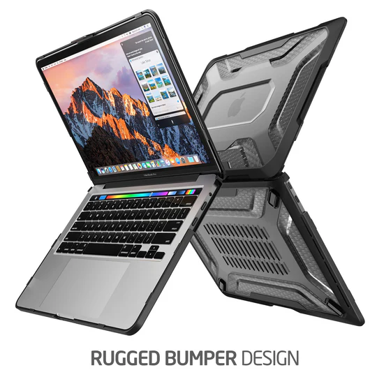 Supcase Unicorn Beetle Series for Macbook Pro 13 Inch (2016-2020) - Frost Black