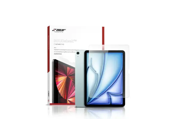 Zeelot Solidsleek Screen Protector for iPad Air 6 11" 2024 - Clear