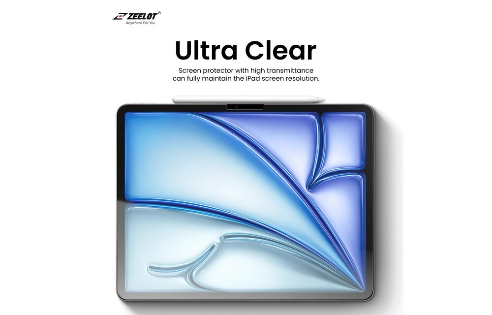 Zeelot Solidsleek Screen Protector for iPad Air 6 11" 2024 - Privacy