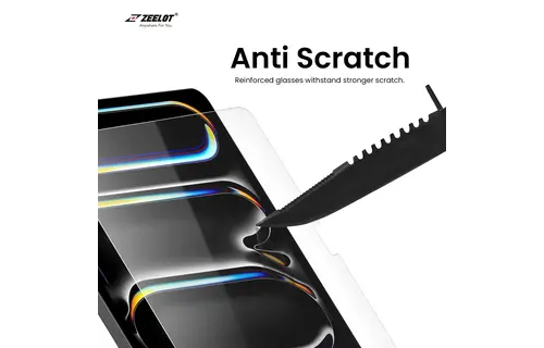 Zeelot Solidsleek Screen Protector for iPad Pro 11" M4/M5 - Clear