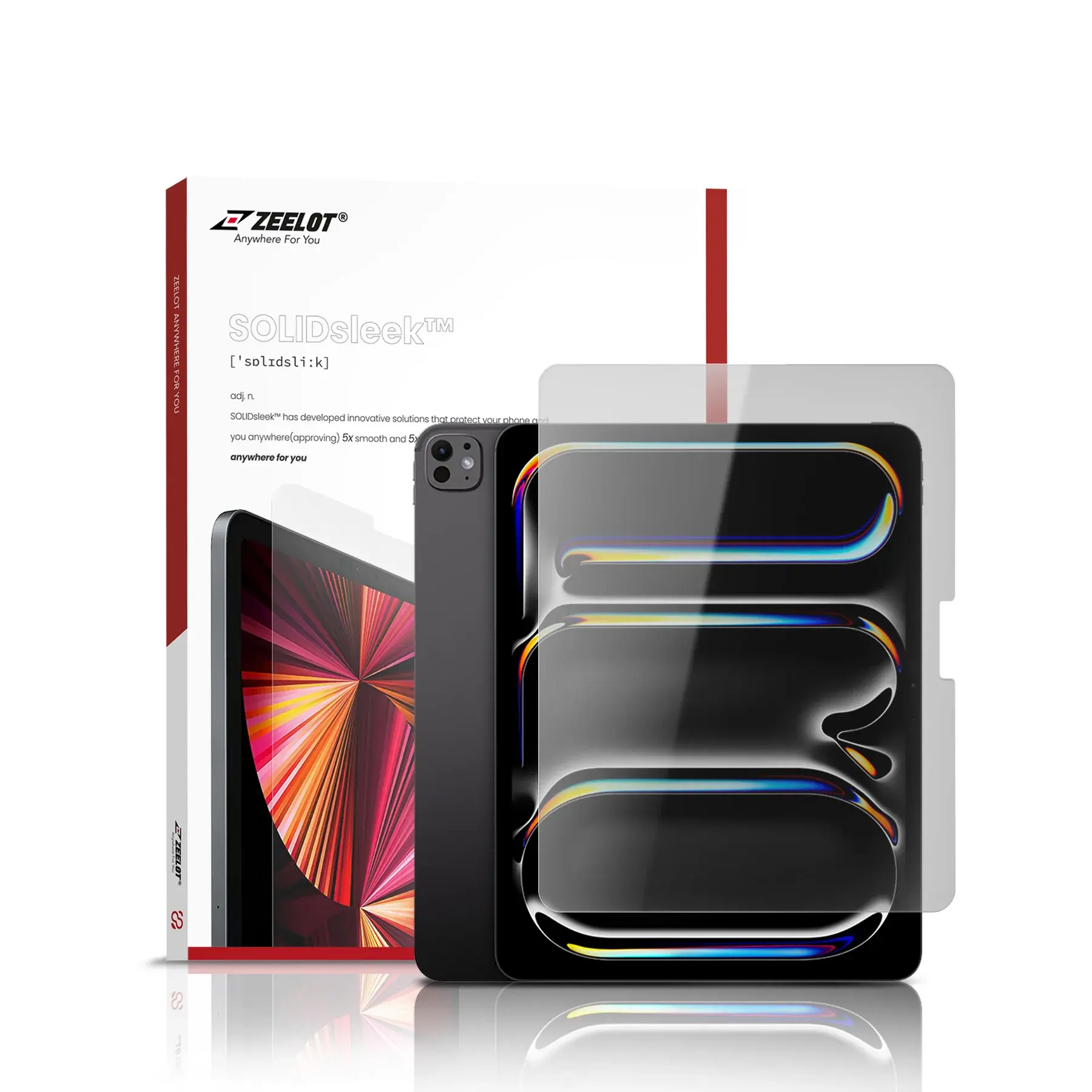 Zeelot Solidsleek Screen Protector for iPad Pro 11" 2024 - Privacy