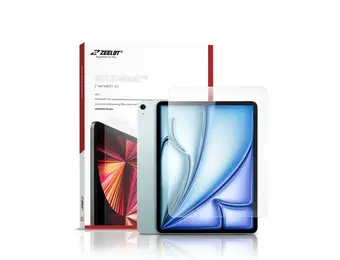 Zeelot Solidsleek Screen Protector for iPad Air 6 / iPad Pro 13" 2024 - Clear