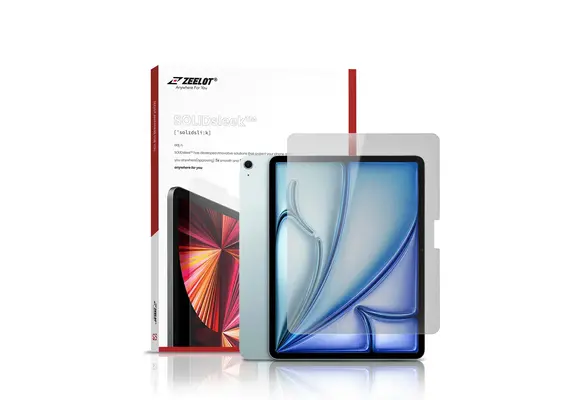 Zeelot Solidsleek Screen Protector for iPad Air 6 / iPad Pro 13" 2024 - Privacy