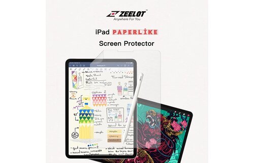 Zeelot Paperlike Screen Protector for iPad Air 6 / iPad Pro 13" 2024 - Matte Clear