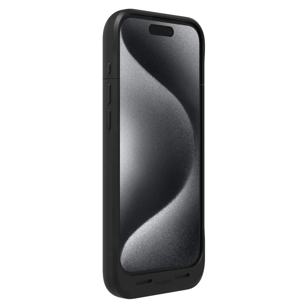 Mophie Juice Pack Battery Case for Apple iPhone 15 Pro - Black