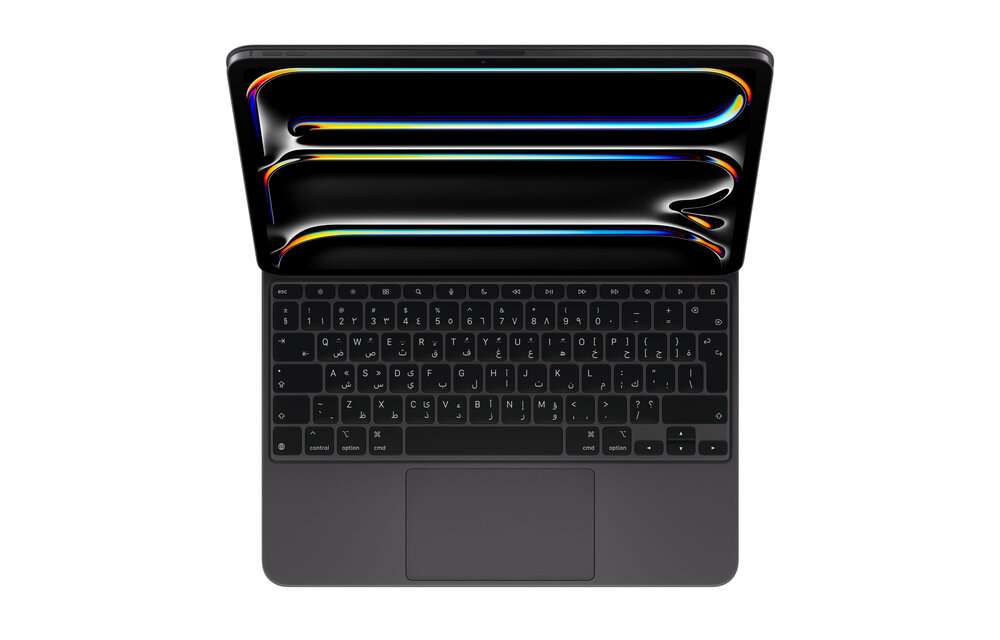 Apple Magic Keyboard Folio iPad Pro 13-inch (M4) En/Ar - Black
