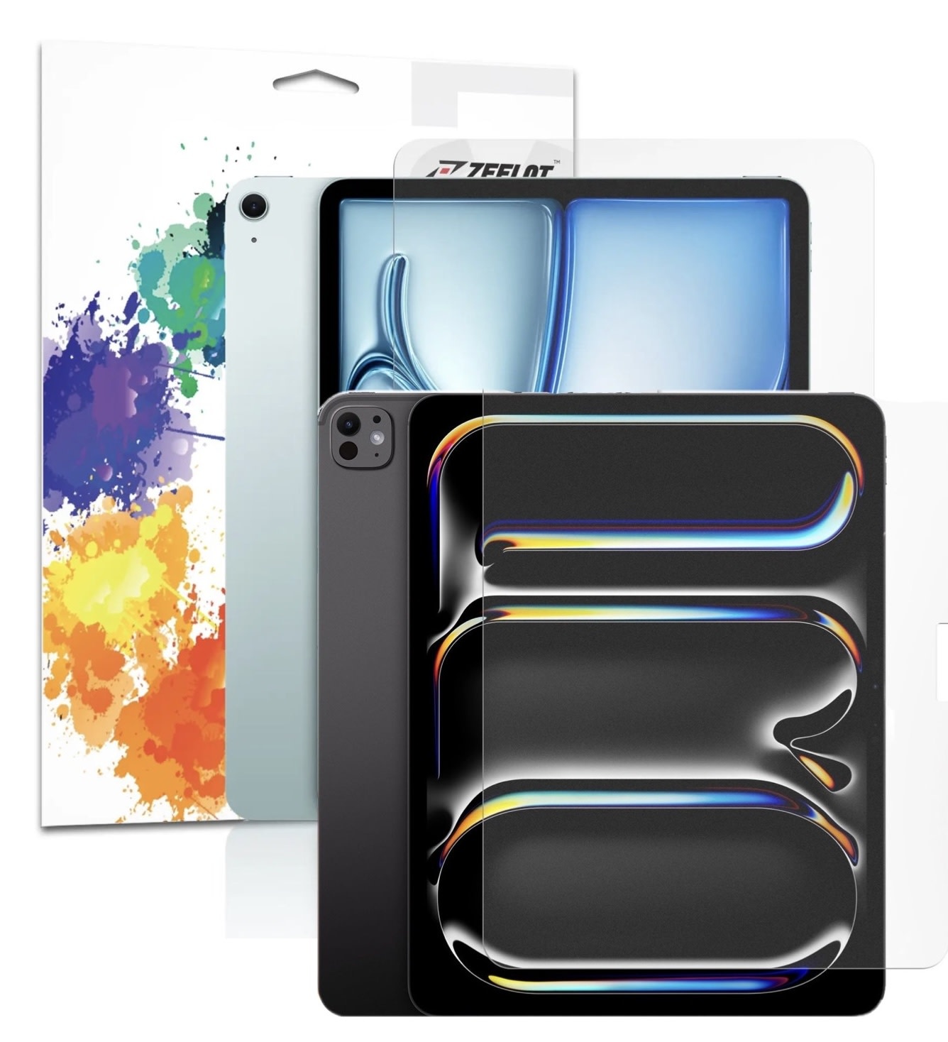 Zeelot Paperlike Screen Protector for iPad Air 6 / iPad Pro 13" 2024 - Matte Clear