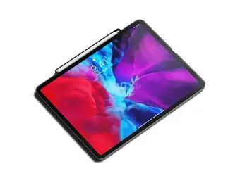 Satechi Vegan Leather Magnetic Case for iPad Pro 12.9" (3rd-6th gen) iPad Air 13" - Black