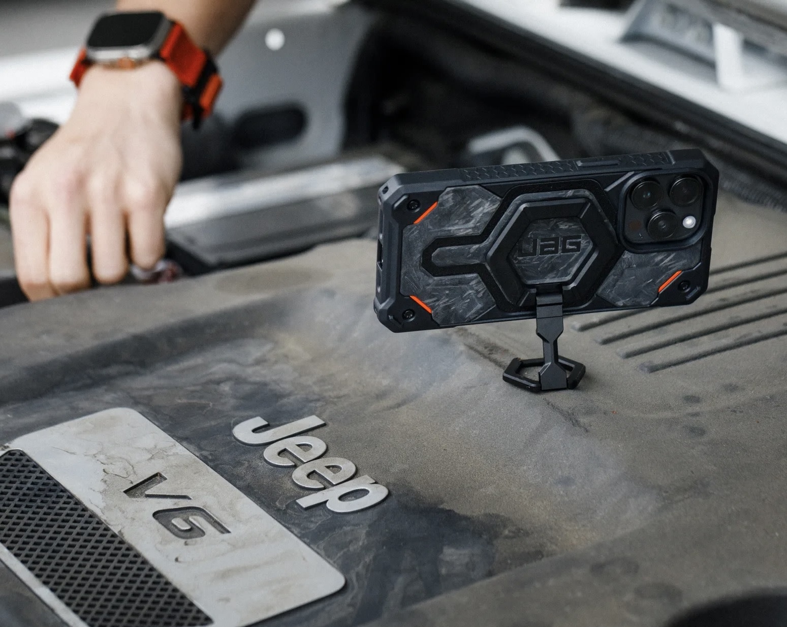 UAG MagSafe Magnet Kickstand Ring - Black