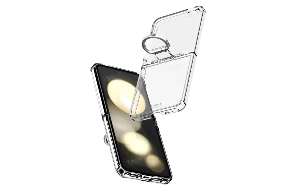 Avana Ice Case with Ring for Samsung Galaxy Z Flip 6 - Clear
