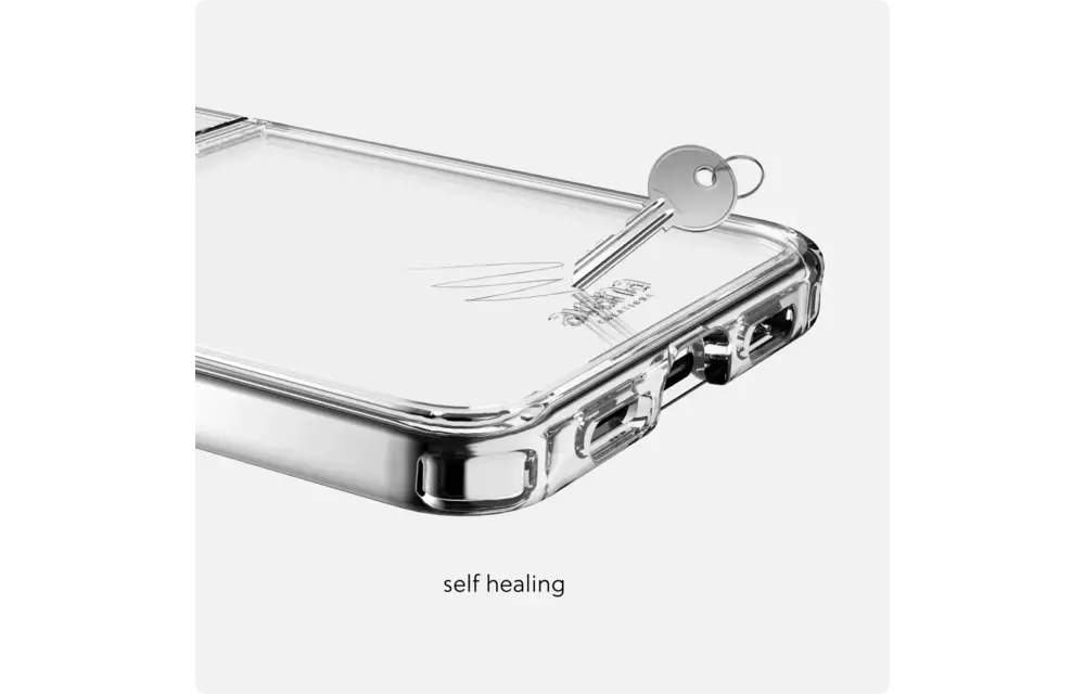 Avana Ice Case with Ring for Samsung Galaxy Z Flip 6 - Clear
