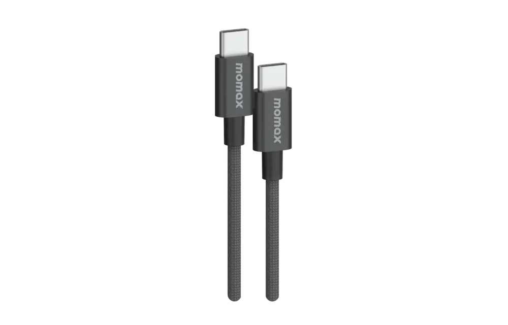 Momax Elite USB-C to USB-C Braided Cable 60W 0.5m - Black