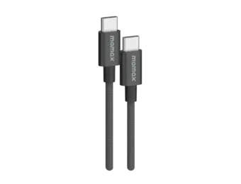 Momax Elite USB-C to USB-C Braided Cable 60W 0.5m - Black