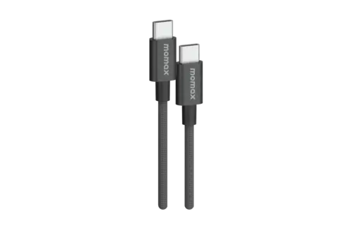 Momax Elite USB-C to USB-C Braided Cable 60W 0.5m - Black