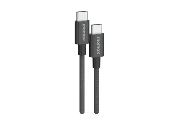 Momax Elite USB-C to USB-C Braided Cable 60W 0.5m - Black