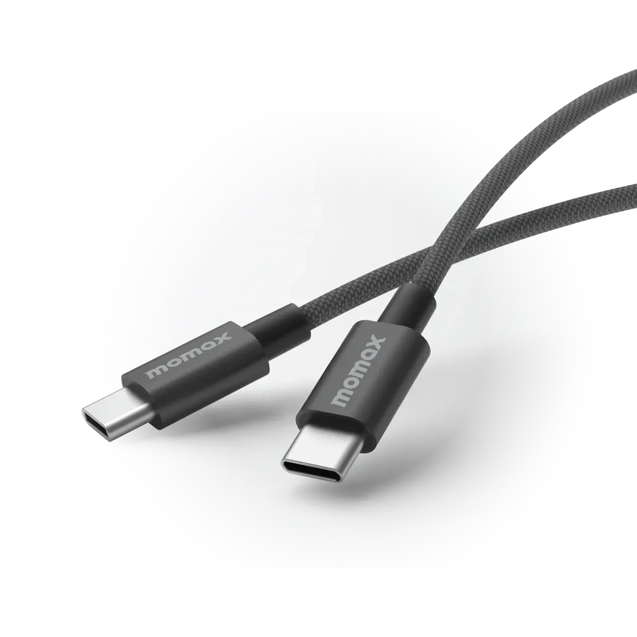 Momax Elite USB-C to USB-C Braided Cable 60W 0.5m - Black
