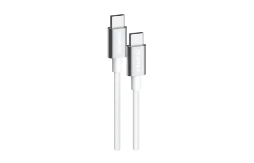 Momax Elite USB-C to USB-C Braided Cable 60W 0.5m - White