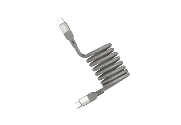 Momax MagLink Magnetic USB-C to USB-C Cable 100W Cable 2M - Titanium