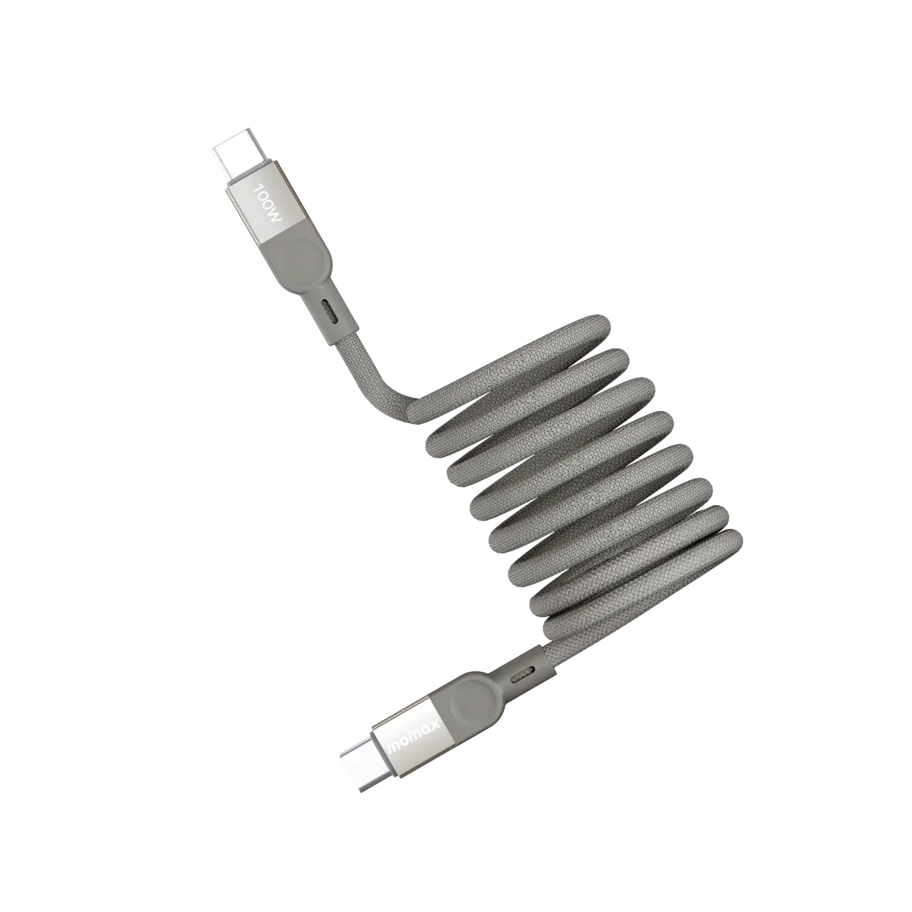 Momax MagLink Magnetic USB-C to USB-C Cable 100W Cable 2M - Titanium