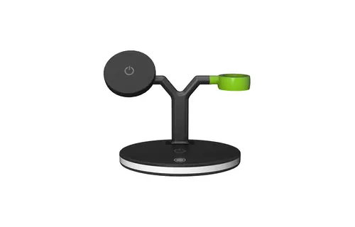 Goui  Dock - Y 3-In-1 Wireless Charging Stand - Black