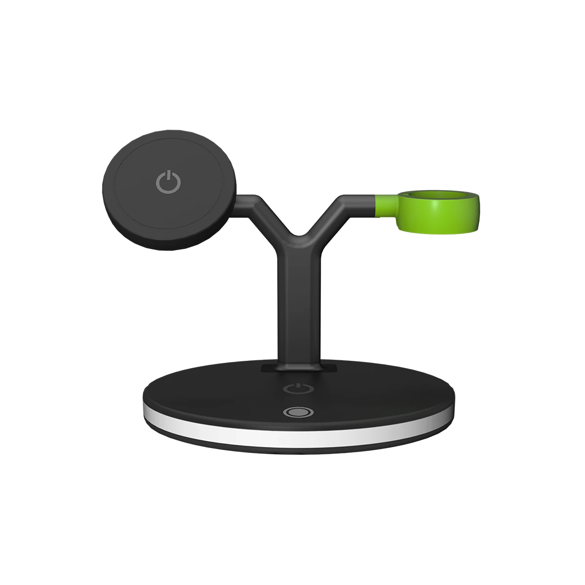 Goui  Dock - Y 3-In-1 Wireless Charging Stand - Black