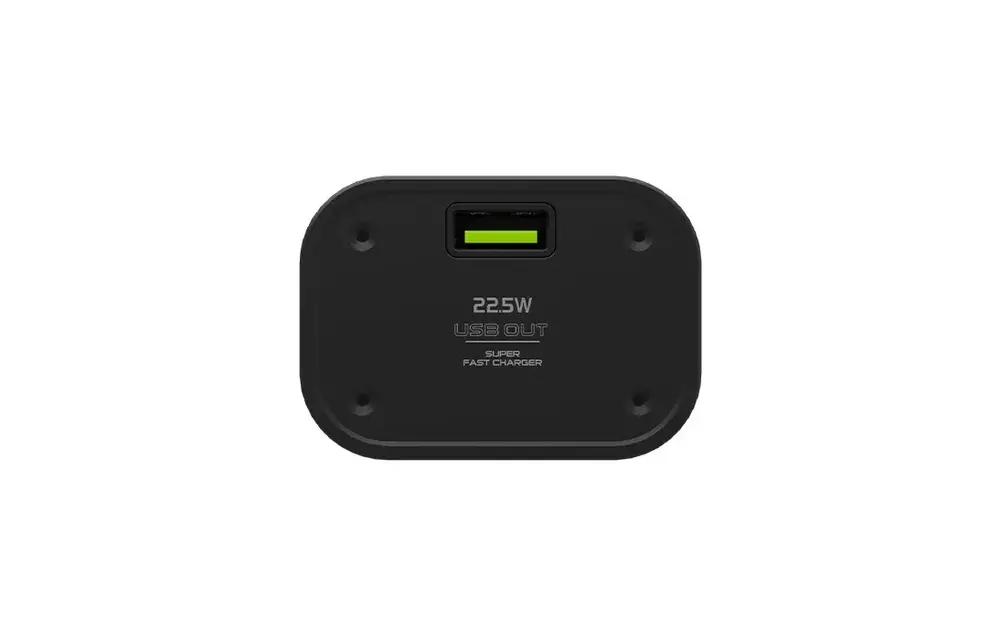 Goui Nano Pro PD 22.5W Transparent Power Bank 10,000mAh - Black