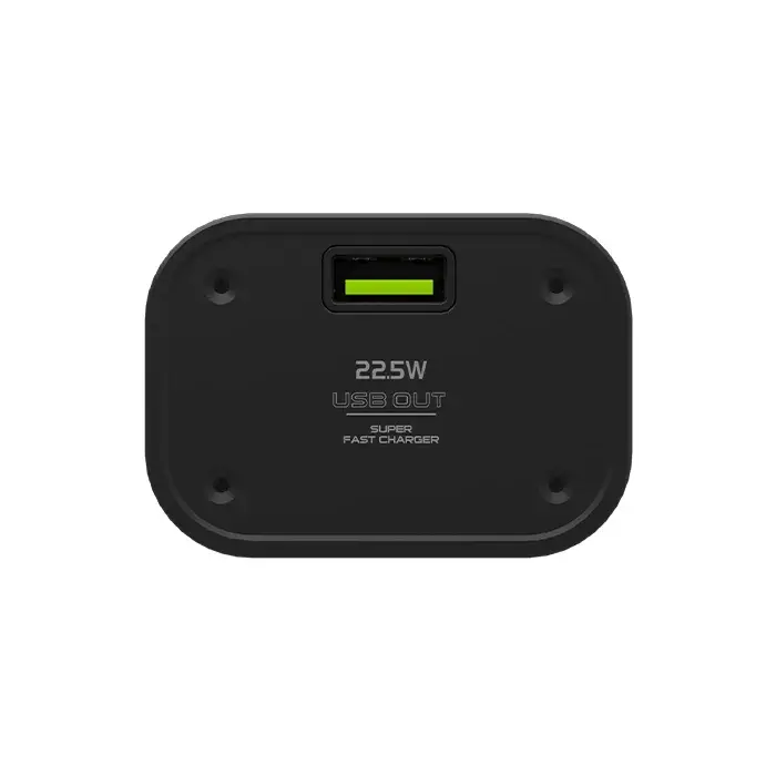 Goui Nano Pro PD 22.5W Transparent  Power Bank 10,000mAh - Black