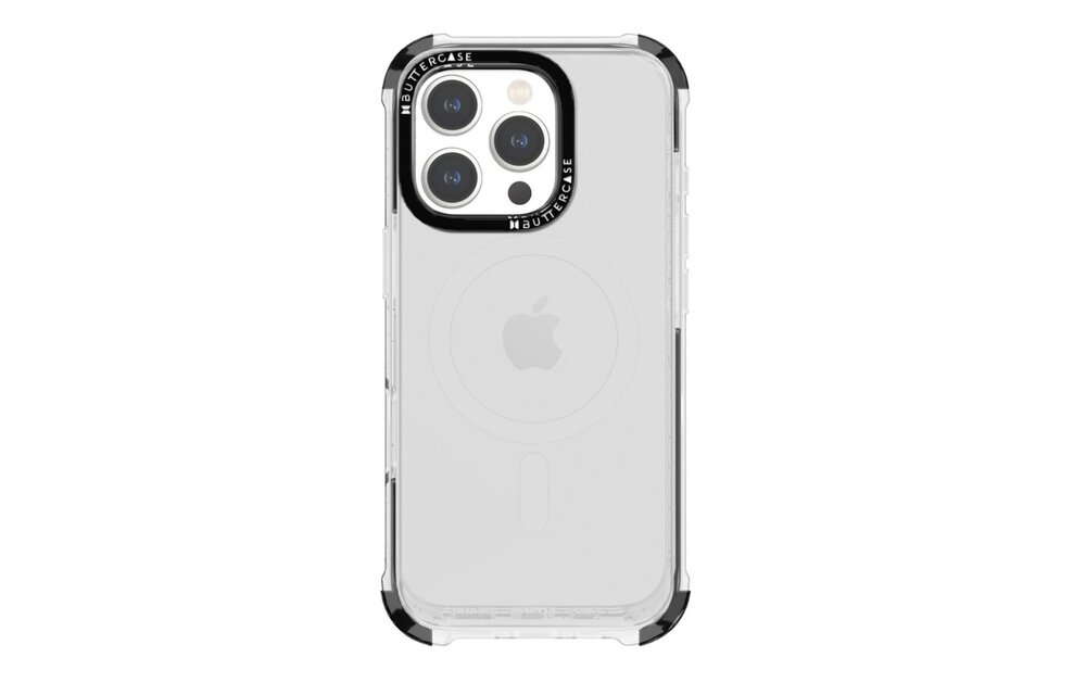 Buttercase Inspire MagSafe Series Protective Case For iPhone 16 Pro - Clear / Black