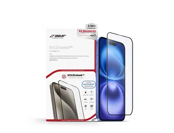 Zeelot 2.5D+ Solidsleek Screen Protector for iPhone 16 Plus - Anti Blue Ray