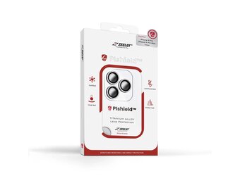 Zeelot Pishield Titanium Alloy Lens Protector for iPhone 16 Pro / 16 Pro Max - Diamond